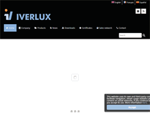 Tablet Screenshot of iverlux.com